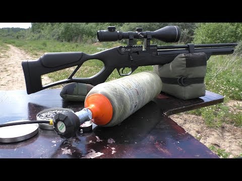 Видео: HATSAN FLASH калибра 6,35 мм - доступная и неплохая РСР винтовка!!!