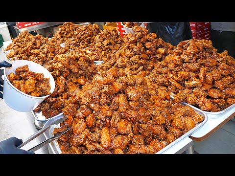 Видео: Это действительно вкусно!! Самая известная корейская курица на традиционном рынке в Корее Топ 6