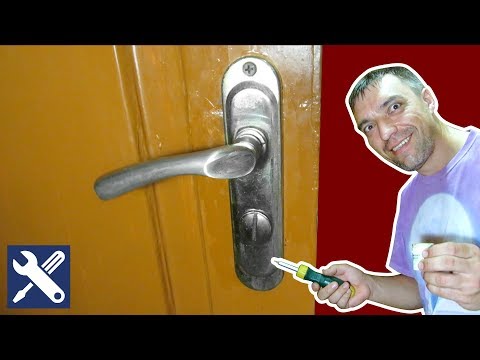 Видео: ✅ РЕМОНТ ЗАМКА межкомнатной ДВЕРИ / Мелкий ремонт
