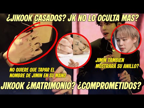 Видео: JIKOOK сегодня с помолвочным кольцом?! Имя Джимина на Джungkookе?!