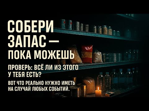 Видео: Вот что реально нужно иметь на случай любых событий