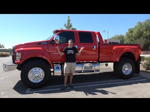 Видео: Ford F-650 - это супер пикап за $150 000