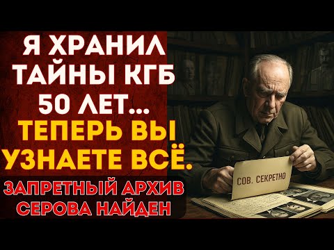 Видео: ИВАН СЕРОВ - первый глава КГБ рассказал ВСЁ перед смертью-АРХИВАРИУС КГБ