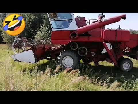 Видео: Комбайн СК-5 Нива с измельчителем, домолот, уборочная в Белорусской глубинке!