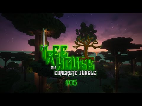 Видео: Серебро и Тролля-повар - TreeHouse: In a Concrete Jungle #05 - майнкрафт сборка 1.20.1 с модами