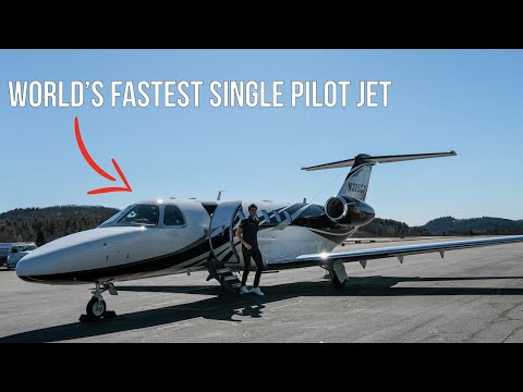 Видео: ПОЛЕТ НА НОВЕЙШЕМ CESSNA CITATION CJ4 GEN2!!