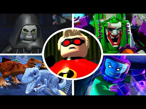 Видео: Все финальные боссы в видеоиграх LEGO