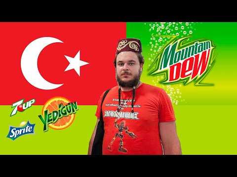 Видео: ТУРЕЦКИЙ Mountain Dew и другие местные газировки