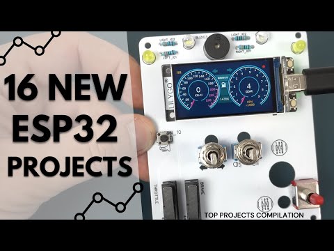 Видео: Попробуйте эти 16 блестящих проектов ESP32!!!