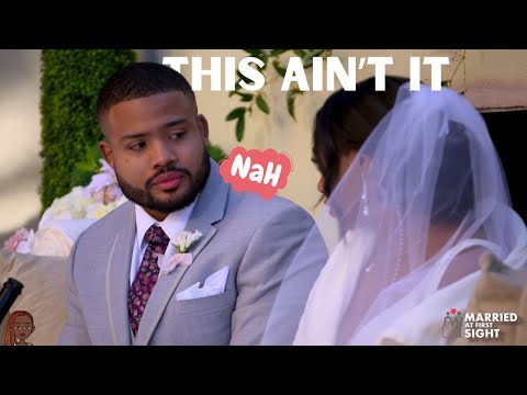 Видео: Он уже не может притворяться, что ему не по себе!! 🤦🏾‍♀️ | Женаты с первого взгляда, сезон 19, се...