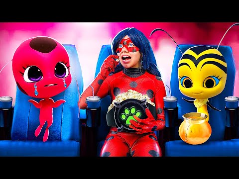 Видео: КАК ПРОВЕСТИ СУПЕРГЕРОЕВ мимо БРАЖНИКА ЛЕДИБАГ в кинотеатр! Супер Кот и Квинн Би обманули Ледибаг!