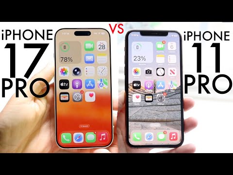 Видео: iPhone 17 Pro против iPhone 11 Pro! (Сравнение) (Обзор)