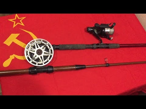 Видео: Оказывается в СССР тоже были телескопические спиннинги.Советский спиннинг производство завод П. С.