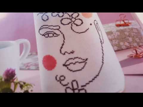 Видео: 158. Влог: Обзор журнала  Creation Point de Croix июль-август 2021 года/вышивка .