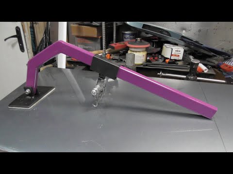 Видео: Вытяжной рычаг для работы с петельками