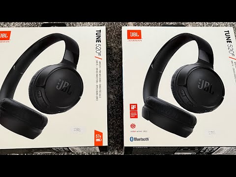 Видео: Обзор на наушники JBL TUNE 520bt...UNBOXING Headphones JBL TUNE 520 bt🎧🖤