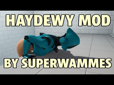Видео: HayDewy Mod от Superwammes | Haydee | White Zone, Hardcore, Прохождение, Без комментариев, 4K