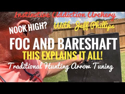 Видео: Настройка FOC и голого древка / Это всё объясняет! Закрепление хвостовика на традиционных стрелах