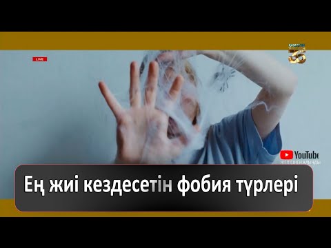 Видео: Ең жиі кездесетін фобия түрлері