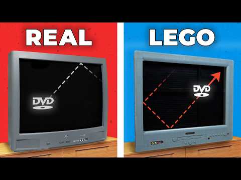 Видео: Я построил прыгающую заставку для DVD из LEGO...