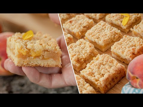 Видео: Берите любые фрукты! Нежные ПЕСОЧНЫЕ ПИРОЖНЫЕ квадратики |  НАСЫПНОЙ ТЕРТЫЙ ПИРОГ | венское печенье