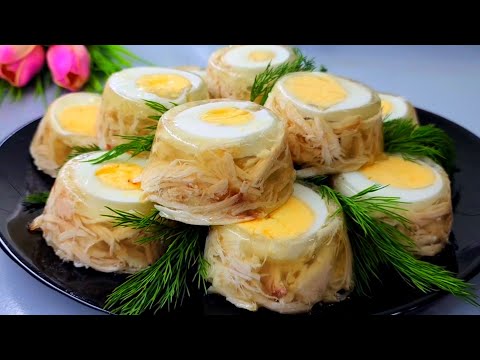 Видео: Вместо холодца! Нереально вкусно, готовится на раз два три! (даже не верится, что так просто)
