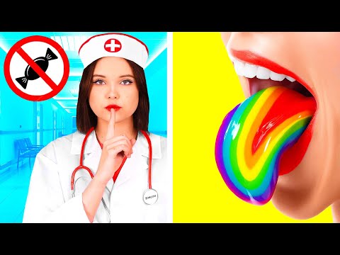 Видео: Как Пронести Еду в Больницу | Смешные Cитуации от HAHANOM Challenge