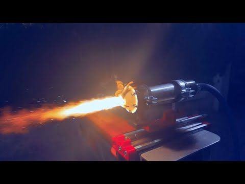 Видео: Гибридный ракетный двигатель Aerospike (напечатанный на 3D-принтере)