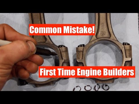 Видео: Ориентация поршневых колец и штока SBC (для впервые изготовителей)