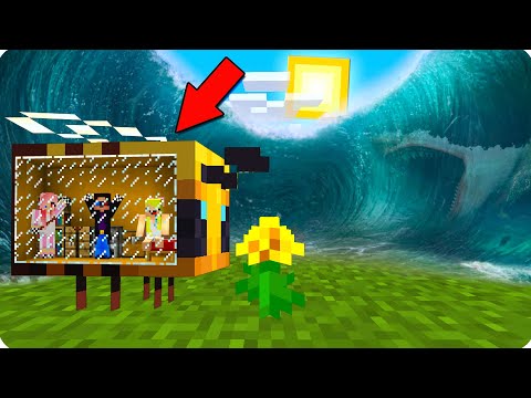 Видео: 🌊🐝ДОМ ВНУТРИ ПЧЕЛЫ ПРОТИВ ЦУНАМИ ШЕДИ НУБИК И ДЕВУШКА В МАЙНКРАФТ 100% ТРОЛЛИНГ ЛОВУШКА MINECRAFT