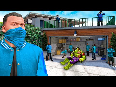 Видео: ФРАНКЛИН КӨКТЕР БАНДАСЫ ХАЛКТЫ ҰСТАП АЛДЫ (GTA V)