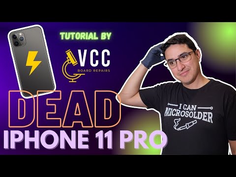 Видео: iPhone 11 Pro не включается. Как найти короткое замыкание. Ремонт материнской платы.