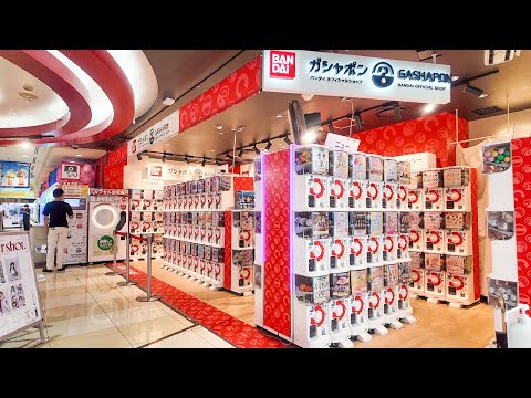 Видео: Потрясающее качество! Распаковка фигурок Gachapon в Икебукуро 🎁🇯🇵 | Капсульные игрушки | Namco Токио