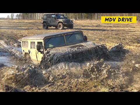 Видео: ЗАГНАЛИ HUMMER В ГРЯЗЬ!!!  (ВЫПУСК 21)