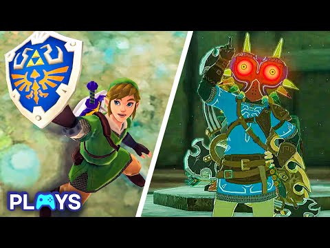 Видео: 20 самых труднодоступных предметов в играх серии Zelda