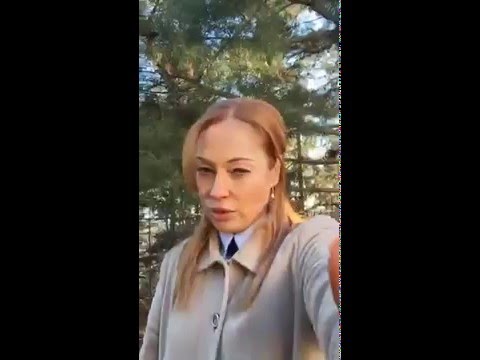 Видео: Вика Тарасова в Ялте (Periscope) 15.01.16. Съёмка фильма один против всех