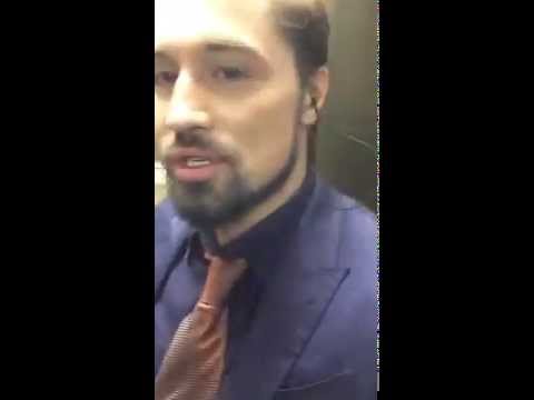 Видео: Дима Билан в periscope 2015-11-12 (Four Seasons Hotel Moscow)