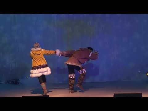 Видео: Северный танец - Дмитрий Артемьев и Валентина Куприянова