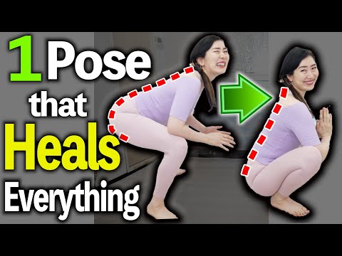 Видео: Как приседания в положении отдыха лечат ваше тело | Быстро убрать живот