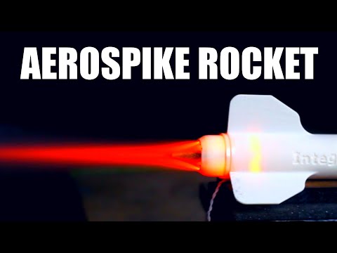Видео: Ракетный двигатель Aerospike (напечатанный на 3D-принтере)