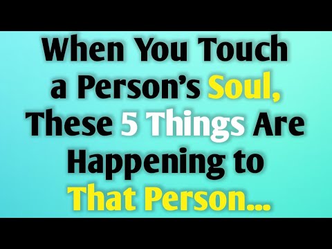 Видео: Когда вы касаетесь души человека, с ним происходят эти 5 вещей... || Факты о психологии