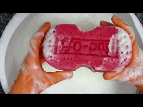 Видео: ASMR (2) Тестирую новую губку\ASMR New sponge testing