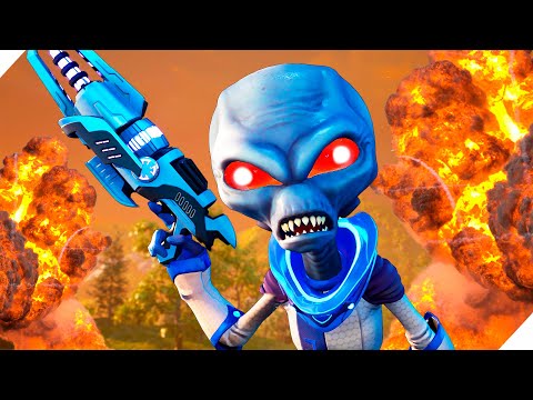 Видео: Я ЗЛОБНЫЙ ПРИШЕЛЕЦ! - Destroy All Humans