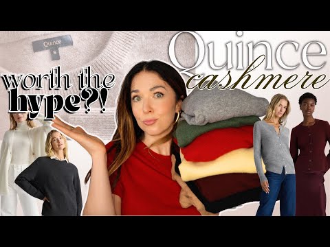 Видео: Я попробовала кашемир Quince, так что вам не придется... (честный отзыв + примерка)