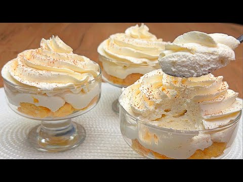 Видео: Да хочется ещё! 😋 Новый, вкусный домашний десерт за 5 минут! Без выпечки!
