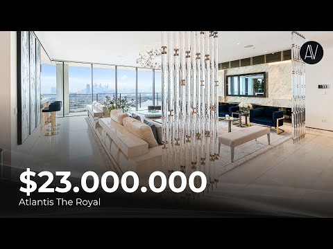 Видео: Atlantis The Royal | Апартаменты с авторским дизайном за $23,000,000