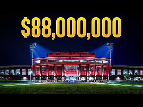 Видео: Внутри американских футбольных стадионов для старшеклассников стоимостью 100 миллионов долларов