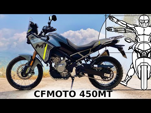 Видео: CFMOTO 450MT: Новый туристический эндуро в обзоре Федотова