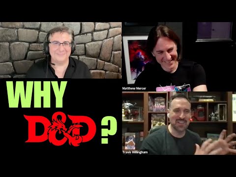 Видео: Интервью с Мэттом и Трэвисом из CRITICAL ROLE.