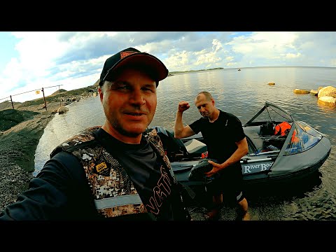 Видео: Первый запуск и обкатка лодочного мотора Mikatsu M9. 9FHS Pro. Рыбалка в Карелии на Онежском озере.